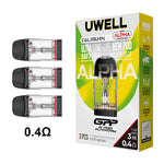Uwell Caliburn GPP Alpha Cartridge – 0.4ohm - Side Refill (3pcs/pack)
