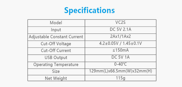 Xtar VC2SL Charger – Xtar VC2SL Charger
