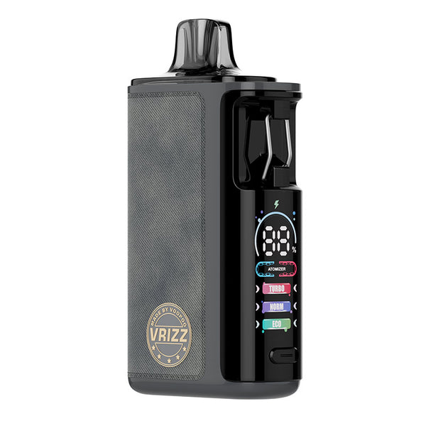 مجموعة نظام VOOPOO Vrizz 2 Pod بسعة 1350 مللي أمبير/ساعة وسعة 15 مل – رمادي دينيم - طقم فريز 2
