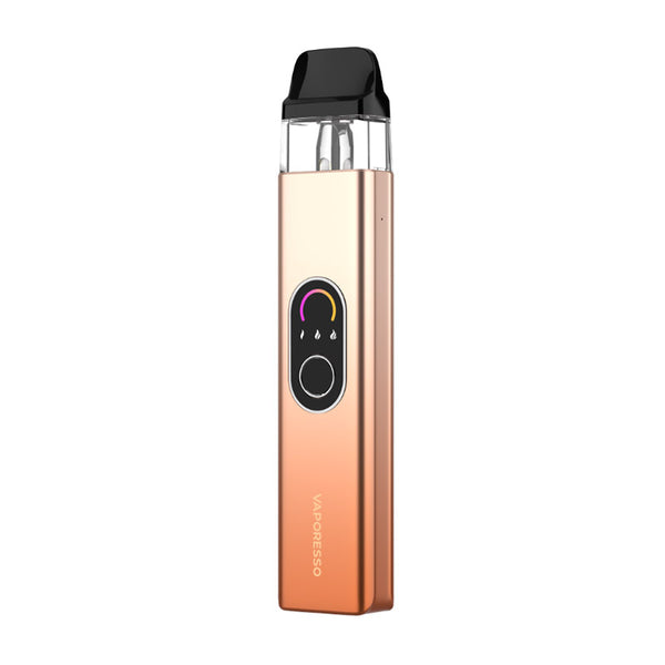 مجموعة نظام Vaporesso XROS 4 Pod بسعة 1000 مللي أمبير/ساعة وسعة 3 مل (معروضة للبيع) – ذهبي فاتح - طقم XROS 4
