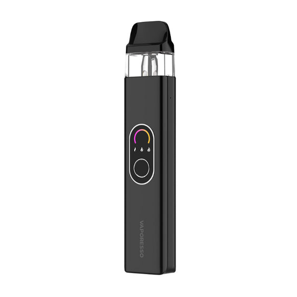 مجموعة نظام Vaporesso XROS 4 Pod بسعة 1000 مللي أمبير/ساعة وسعة 3 مل (معروضة للبيع) – أسود - إصدار 0.6 أوم
