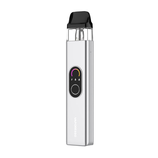 مجموعة نظام Vaporesso XROS 4 Pod بسعة 1000 مللي أمبير/ساعة وسعة 3 مل (معروضة للبيع) – فضي - طقم XROS 4
