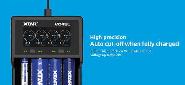 شاحن Xtar VC4SL – شاحن Xtar VC4SL
