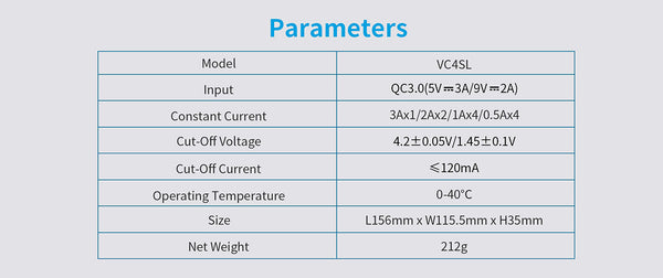 شاحن Xtar VC4SL – شاحن Xtar VC4SL
