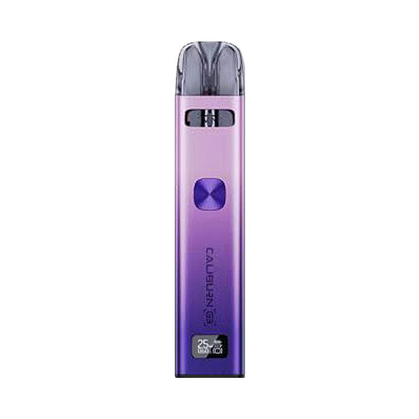 Kit système de pods Uwell Caliburn G3 900 mAh 2,5 ml / 2 ml – Mauve Violet - Édition TPD
