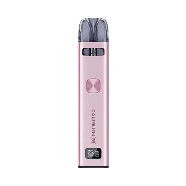 Kit système de pods Uwell Caliburn G3 900 mAh 2,5 ml / 2 ml – Rose pastel - Édition TPD

