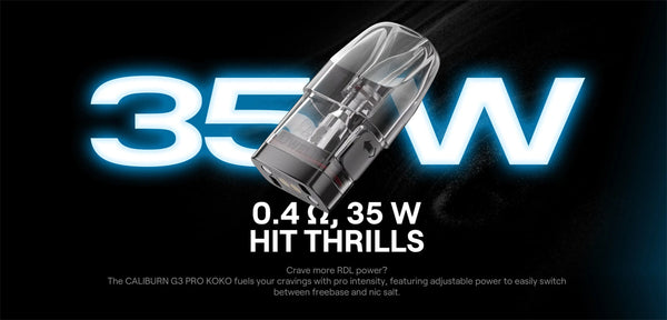 Kit système de pods Uwell Caliburn G3 Pro KOKO 1250 mAh 3 ml (EN SOLDE) – Kit système de pods Uwell Caliburn G3 Pro KOKO 1250 mAh 3 ml (EN SOLDE)

