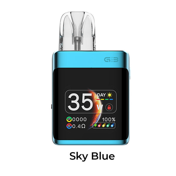 Kit système de pods Uwell Caliburn G3 Pro KOKO 1250 mAh 3 ml (EN SOLDE) – Bleu Ciel - Caliburn G3 Pro KOKO
