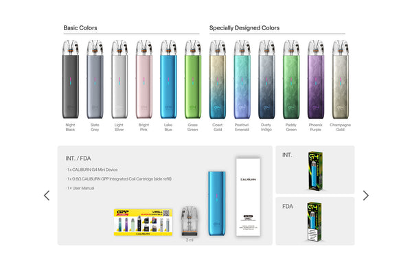 مجموعة نظام Uwell Caliburn G4 Mini Pod سعة 1100 مللي أمبير/ساعة وسعة 3 مل (بحد أقصى 35 واط) – مجموعة نظام Uwell Caliburn G4 Mini Pod سعة 1100 مللي أمبير/ساعة وسعة 3 مل (بحد أقصى 35 واط)
