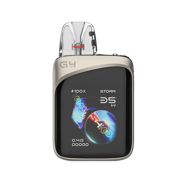 طقم نظام Uwell Caliburn G4 Pro Koko Pod بسعة 2000 مللي أمبير وسعة 3 مل (35 واط) – رمادي كوني - كاليبورن جي 4 برو كوكو
