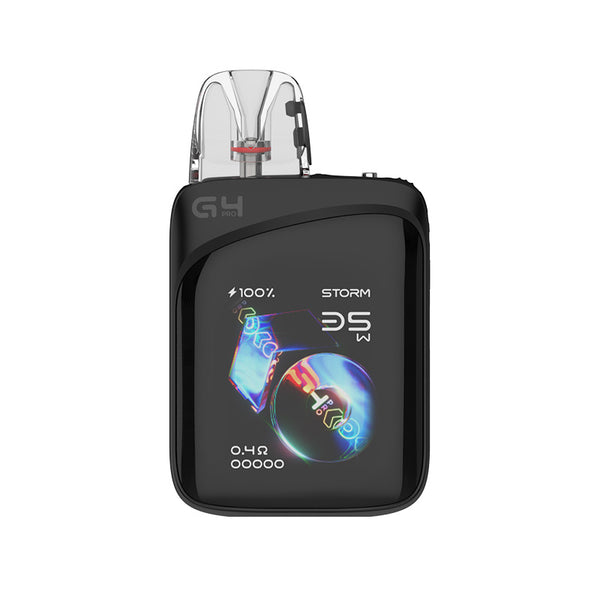 طقم نظام Uwell Caliburn G4 Pro Koko Pod بسعة 2000 مللي أمبير وسعة 3 مل (35 واط) – موجة سوداء - كاليبورن جي 4 برو كوكو

