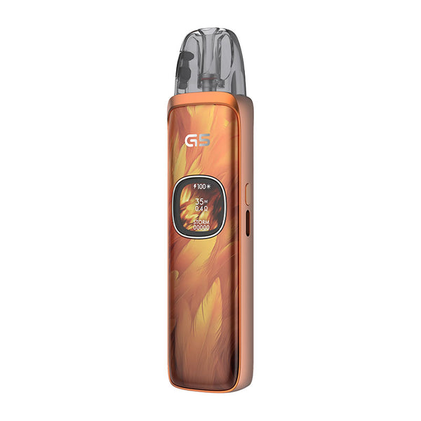 Uwell Caliburn G5 Pod System Kit 1600mAh 3ml (Max 35W) – Orange Feathers - Caliburn G5 Kit
