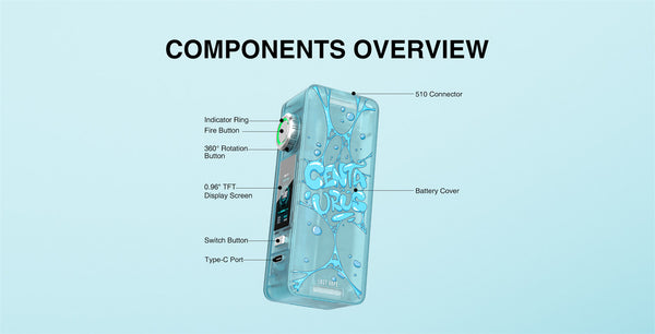 Lost Vape Centaurus N100 Boîte Mod 100W – Lost Vape Centaurus N100 Boîte Mod 100W
