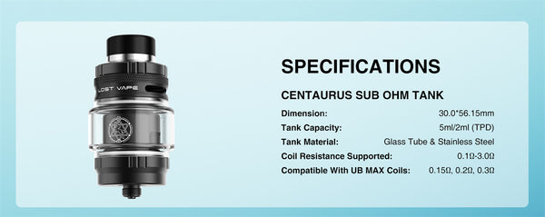 Lost Vape Centaurus N100 Boîte Mod 100W – Lost Vape Centaurus N100 Boîte Mod 100W

