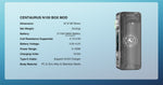 Lost Vape Centaurus N100 Boîte Mod 100W – Grey Rock - Centaurus N100 Mod
