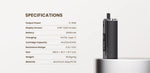 Lost Vape Centaurus Ori 35 Pod System Kit 2500mAh 5ml (Max 35W) – Classic Black - Centaurus Ori 35 Kit
