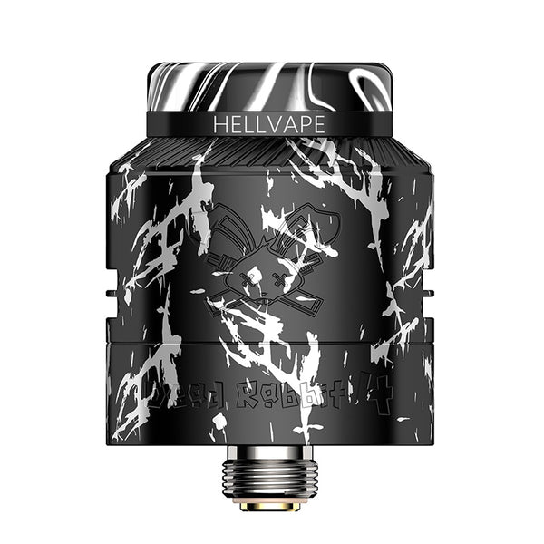 Atomiseur Hellvape Dead Rabbit 4 RDA 24 mm – Noir Argent - Dead Rabbit 4 RDA
