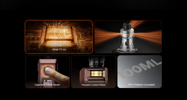 VOOPOO Drag 6 Mod Kit with Uforce-X Tank II 4400mAh 5ml (Max 220W) – VOOPOO Drag 6 Mod Kit with Uforce-X Tank II 4400mAh 5ml (Max 220W)
