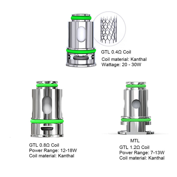 Résistance Eleaf GTL (5 pièces/paquet) – Résistance Eleaf GTL (5 pièces/paquet)
