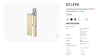 Kit Innokin EZ LEVA PCC Pod 2400mAh 2,5ml (2000mAh + 400mAh) – Bleu ciel - Kit EZ LEVA
