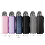 جهاز Lost Vape Thelema Elite S Pod Kit بسعة 1400 مللي أمبير وسعة 3 مل (بحد أقصى 40 واط) – قماش تويل أسود - كبسولة ثيليما إيليت إس
