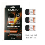 خرطوشة SMOK Novo 5 Pod Series 2 مل/3 مل (3 قطع/عبوة) – ملف شبكي 0.7 أوم MTL (2 مل) - عبوة واحدة
