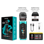 SMOK Nord 6 Pod System Kit 3800mAh 5ml (Max 80W) – Silver - Nord 6 Kit
