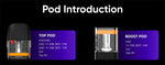 SMOK Alpha Mix Pod System Kit 1300mAh 4ml – Blue - Alpha Mix Kit
