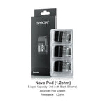 خرطوشة SMOK Novo Pod 3 مل/2 مل (3 قطع/عبوة) – 1.2 أوم - عبوة واحدة
