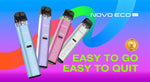Kit SMOK Novo Eco Pod System 1000mAh 2ml (Max 30W) – Noir - Kit Novo Eco
