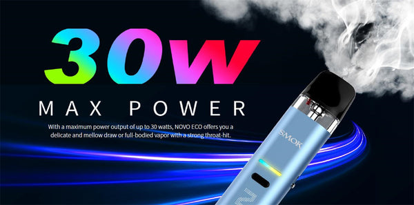 Kit SMOK Novo Eco Pod System 1000mAh 2ml (Max 30W) – Kit SMOK Novo Eco Pod System 1000mAh 2ml (Max 30W)
