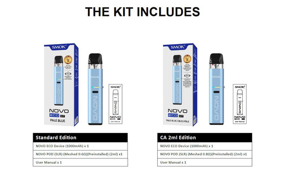 Kit SMOK Novo Eco Pod System 1000mAh 2ml (Max 30W) – Kit SMOK Novo Eco Pod System 1000mAh 2ml (Max 30W)
