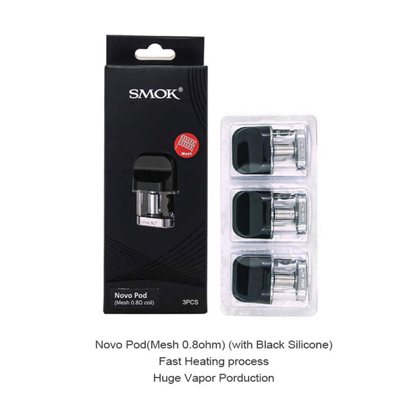 خرطوشة SMOK Novo Pod 3 مل/2 مل (3 قطع/عبوة) – خرطوشة SMOK Novo Pod 3 مل/2 مل (3 قطع/عبوة)
