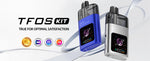 Kit système de dosettes SMOK TFOS 1700mAh 10ml – Bleu - Pod TFOS

