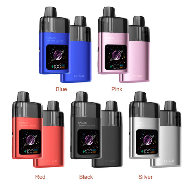 Kit système de dosettes SMOK TFOS 1700mAh 10ml – Kit système de dosettes SMOK TFOS 1700mAh 10ml
