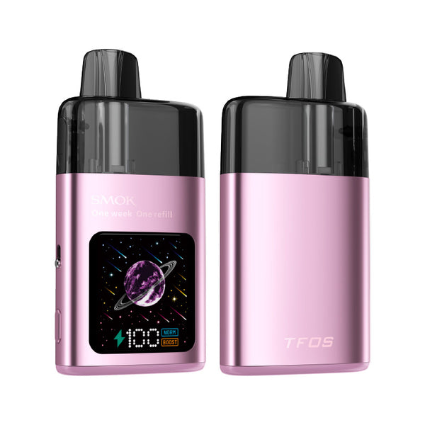 Kit système de dosettes SMOK TFOS 1700mAh 10ml – Rose - Capsule TFOS
