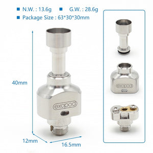 SXK Exopod EXO Styled RBA Bridge for Boro / Billet / BB / Cthulhu / Pulse AIO