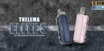 جهاز Lost Vape Thelema Elite S Pod Kit بسعة 1400 مللي أمبير وسعة 3 مل (بحد أقصى 40 واط) – قماش تويل أسود - كبسولة ثيليما إيليت إس
