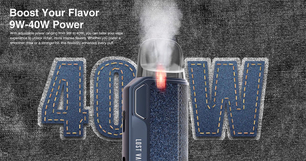 جهاز Lost Vape Thelema Elite S Pod Kit بسعة 1400 مللي أمبير وسعة 3 مل (بحد أقصى 40 واط) – جهاز Lost Vape Thelema Elite S Pod Kit بسعة 1400 مللي أمبير وسعة 3 مل (بحد أقصى 40 واط)
