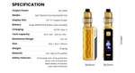 Lost Vape Thelema Solo 100 Pro Mod Kit with Centaurus Sub Ohm V2 Tank 5ml – Carbon Black - Thelema Solo 100 Pro Kit
