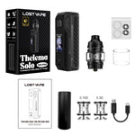 Lost Vape Thelema Solo 100 Pro Mod Kit with Centaurus Sub Ohm V2 Tank 5ml – Carbon Black - Thelema Solo 100 Pro Kit
