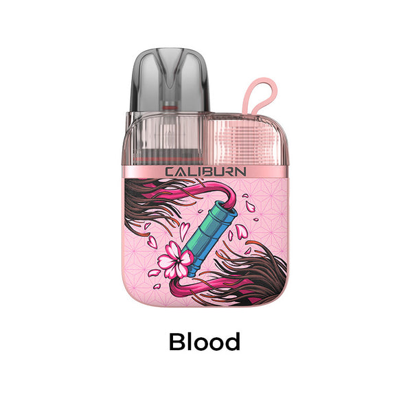 Kit système de pods Uwell Caliburn G3 Lite KOKO 1200 mAh 2,5 ml (Max 25 W) – Sang - Kit KOKO G3 Lite
