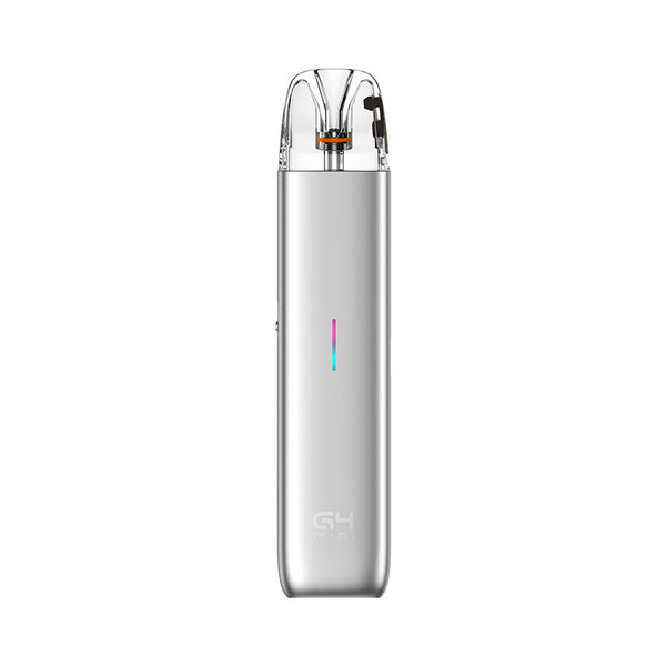 مجموعة نظام Uwell Caliburn G4 Mini Pod سعة 1100 مللي أمبير/ساعة وسعة 3 مل (بحد أقصى 35 واط) – مجموعة Caliburn G4 Mini - فضي فاتح
