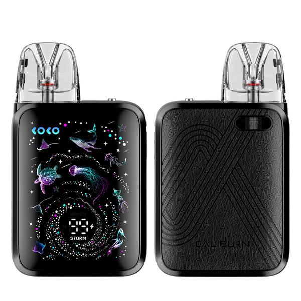 Kit système de pods Uwell Caliburn G5 KOKO 1600 mAh 3 ml (Max 35 W) – Onyx Black - Kit Caliburn G5 KOKO
