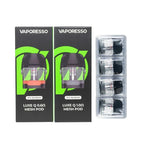 خرطوشة Vaporesso LUXE Q Pod سعة 2 مل / 3 مل (4 قطع/عبوة) – Mesh 0.8ohm (2ml) - عبوة واحدة
