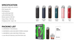 Vaporesso Luxe Q3 Pod System Kit 1450mAh 3ml (Max 20W) – Classic Black - Luxe Q3 Kit
