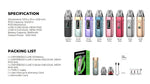 Vaporesso LUXE X3 Pod Mod Kit 2600mAh 5ml (Max 45W) – Carbon Black - LUXE X3 Kit
