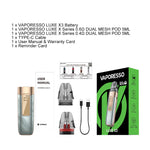 Vaporesso LUXE X3 Pod Mod Kit 2600mAh 5ml (Max 45W) – Carbon Black - LUXE X3 Kit
