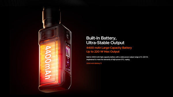 VOOPOO Drag 6 Mod Kit with Uforce-X Tank II 4400mAh 5ml (Max 220W) – VOOPOO Drag 6 Mod Kit with Uforce-X Tank II 4400mAh 5ml (Max 220W)
