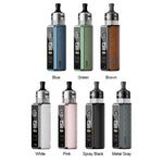 طقم صندوق Voopoo Drag S3 60W Mod مع خرطوشة PnP X MTL Pod 3000mAh 5ml – براون - مجموعة دراج S3
